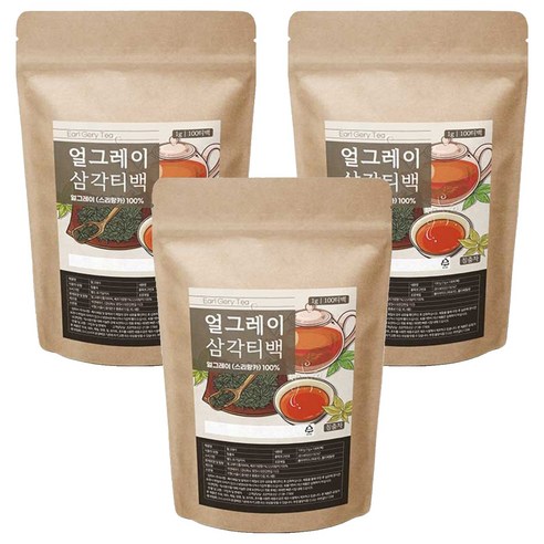 조은약초 얼그레이 삼각티백, 1g, 100개입, 3개