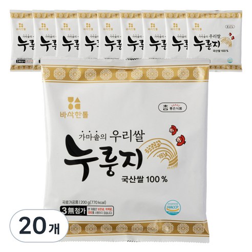참좋은식품 가마솥의 우리쌀 누룽지