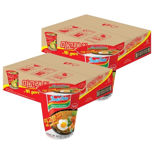 인도미 미고랭 컵라면 70g
