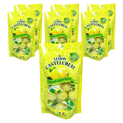 레몬 카스텔크렘 캔디, 50g, 7개
