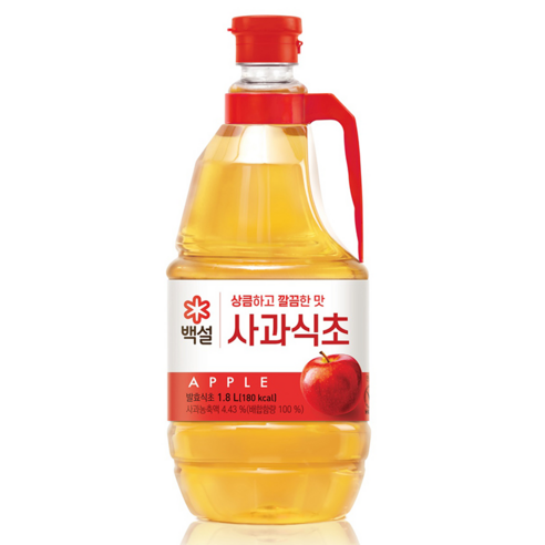 백설 사과식초, 1.8L, 1개