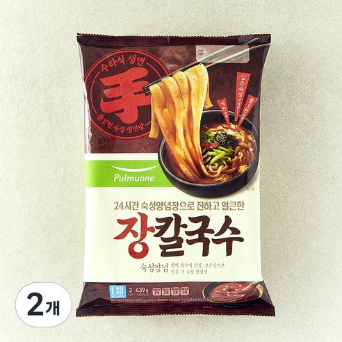 풀무원 장칼국수 2인분
