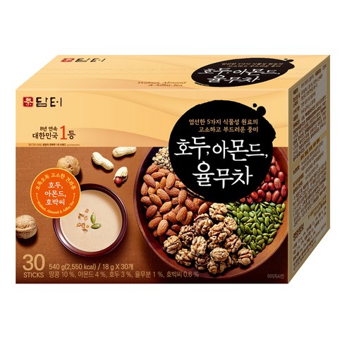 담터 호두 아몬드 율무차