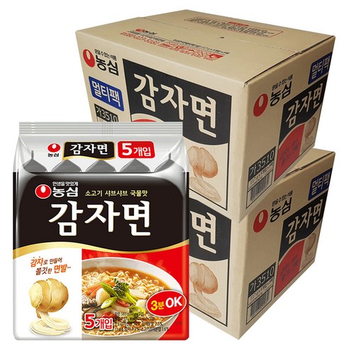 농심 감자면 117g
