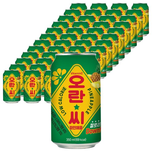 동아오츠카 오란씨 파인애플 캔