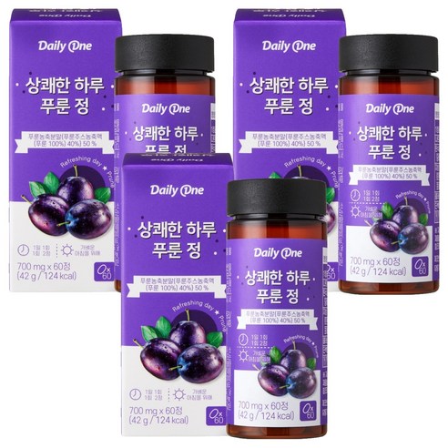 데일리원 상쾌한 하루 푸룬 정