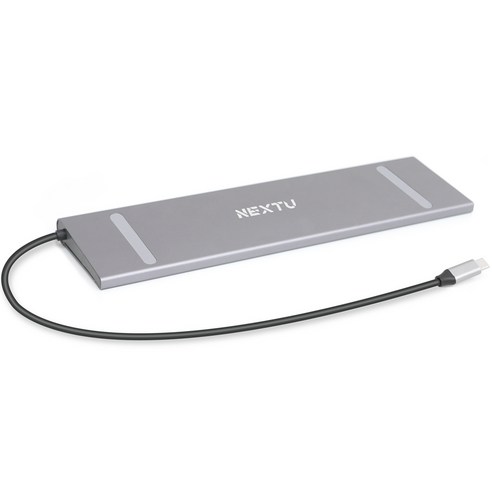 넥스트유 13 in USB-C 멀티포트 노트북 도킹스테이션