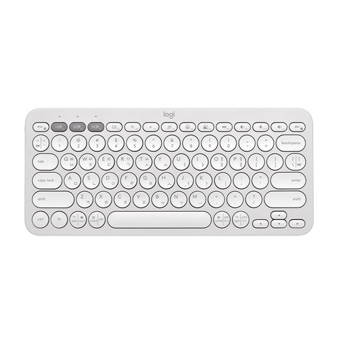 로지텍 K380S 무선 블루투스 텐키리스 키보드 도브화이트