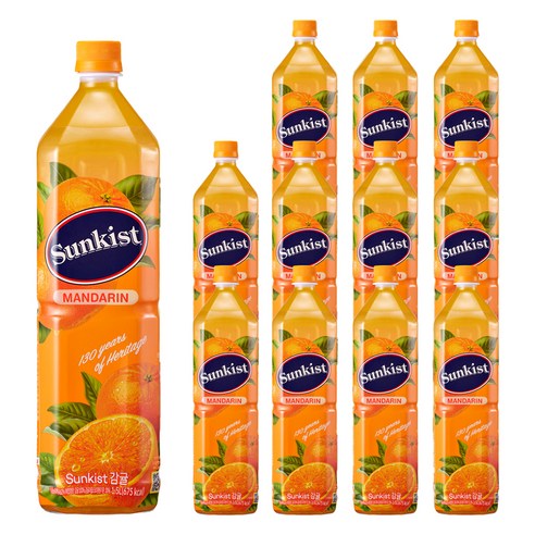 썬키스트 감귤, 1.5L, 12개