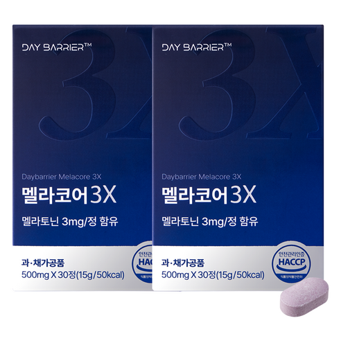 데이배리어 멜라토닌 멜라코어 3X 15g