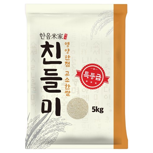 한음미가 친들미 쌀, 5kg, 1개, 특등급