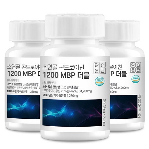 맑은습관 소연골 콘드로이친 1200 MBP 36g