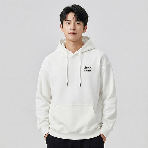 지프스피릿 남녀공용 패셔너블 빅포켓 후드티