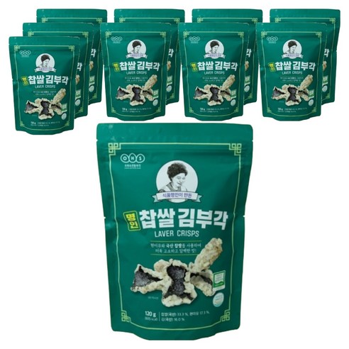 오희숙전통부각 명인 찹쌀 김부각