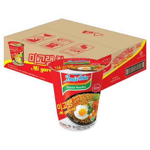 인도미 미고랭 컵라면 70g