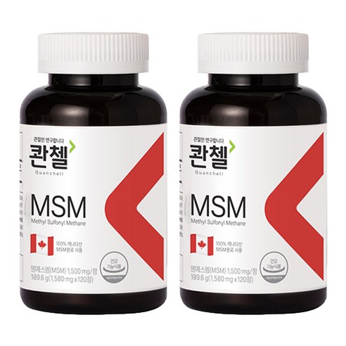 콴첼 MSM 영양제 189.6g