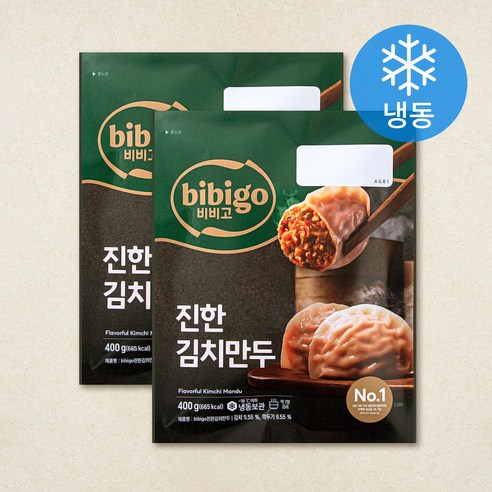 비비고 진한 김치만두 (냉동)