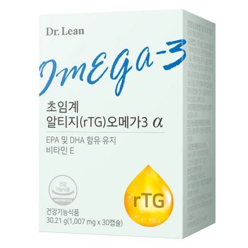 닥터린 정품 초임계 알티지 오메가3 알파