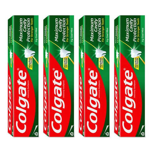 콜게이트 아이씨 쿨민트 치약, 200g, 4개