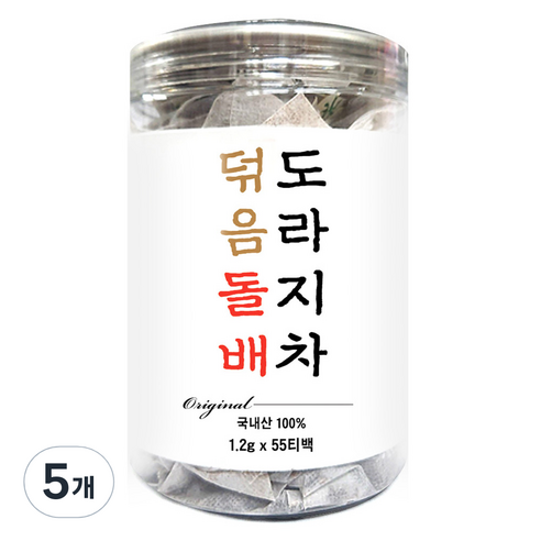 산해랑 덖음 돌배 도라지차, 5개, 55개입, 1.2g