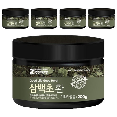 조은약초 프리미엄 삼백초환, 5개, 200g