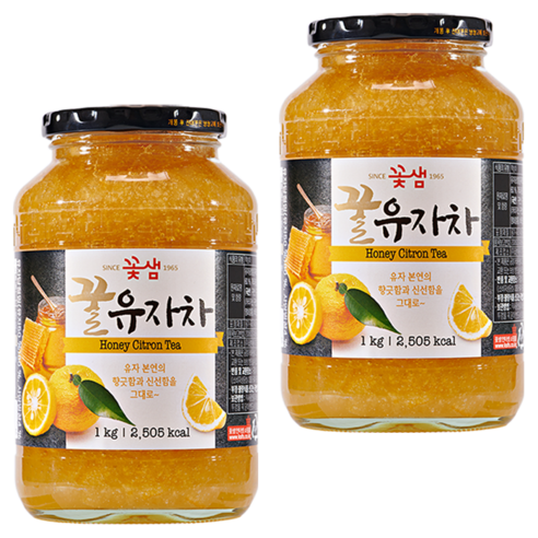 꽃샘 꿀유자차