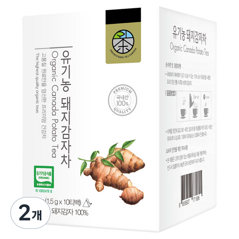 평창다원 유기농 돼지감자차, 1.5g, 2개, 10개입