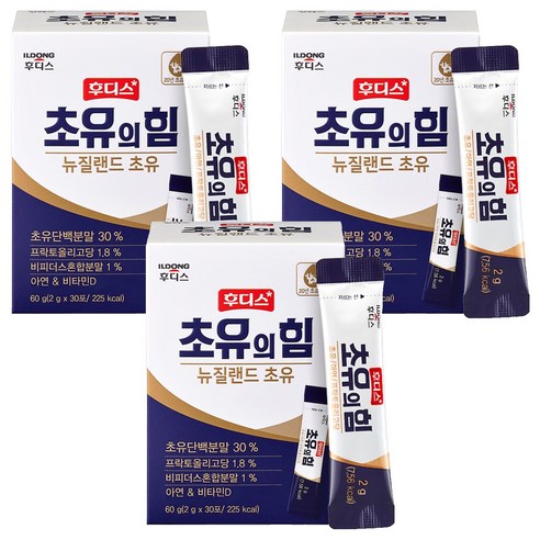 일동후디스 초유의 힘 스틱 뉴질랜드 초유