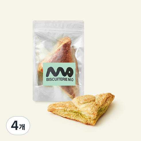 [로켓프레시] 비스퀴테리 엠오 말차 체리 파이, 60g, 4개, 1개입