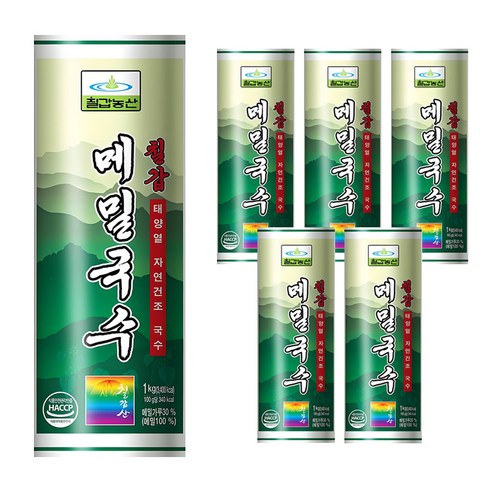 칠갑농산 메밀국수