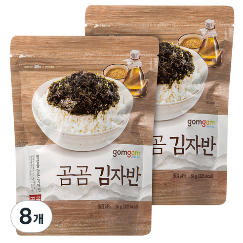곰곰 김자반