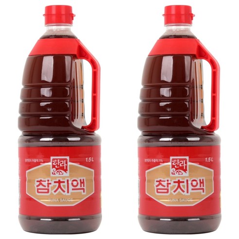 한라식품 참치액