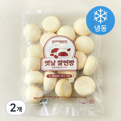 곰곰 옛날 쌀찐빵 (냉동)