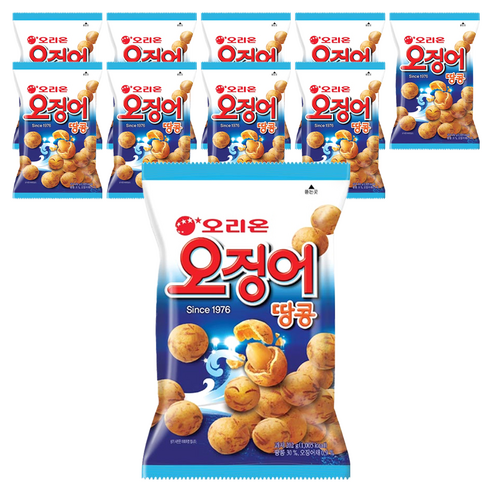 오리온 오징어 땅콩, 202g, 10개