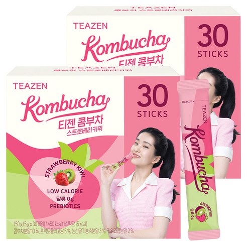 티젠 콤부차 스트로베리키위, 5g, 30개입, 2개