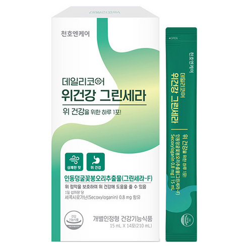 천호엔케어 데일리코어 위건강 그린세라 14p