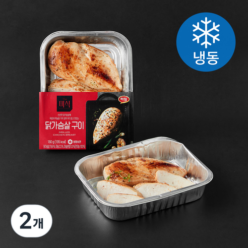 [로켓프레시] 더미식 닭가슴살구이 (냉동), 180g, 2개, 1개입