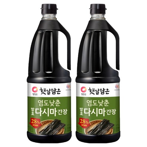햇살담은 염도 낮춘 발효 다시마 간장