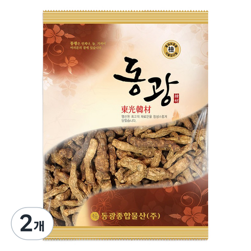동광한방몰 국내산 볶은 둥굴레 차, 300g, 2개