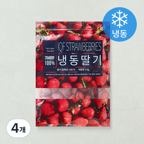 [로켓프레시] 딜라잇가든 칠레산 딸기 (냉동)