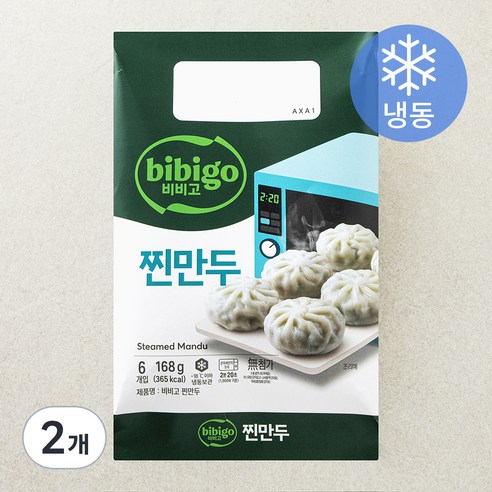 [로켓프레시] 비비고 찐만두 (냉동), 168g, 2개