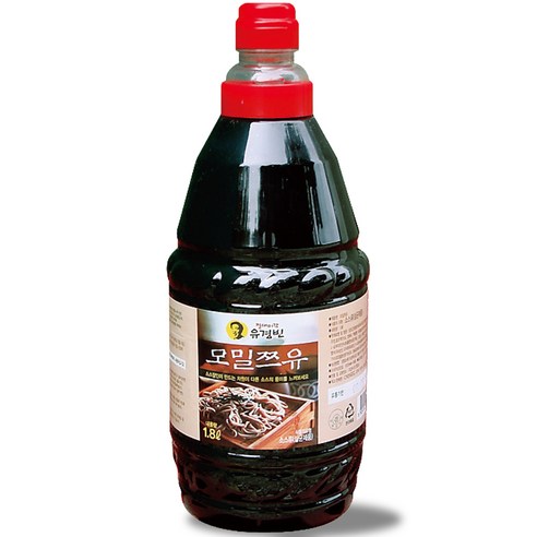 절대미각유경빈 모밀쯔유 소스, 1개, 1.8L