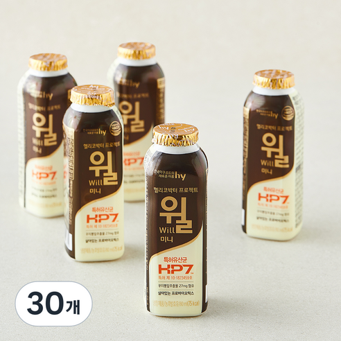 [로켓프레시] 에치와이 윌 미니, 30개, 1개입, 80ml