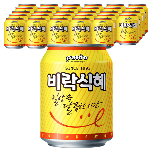 팔도 비락식혜, 238ml, 72개