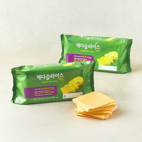 [로켓프레시] 남양유업 드빈치 체다 슬라이스 치즈