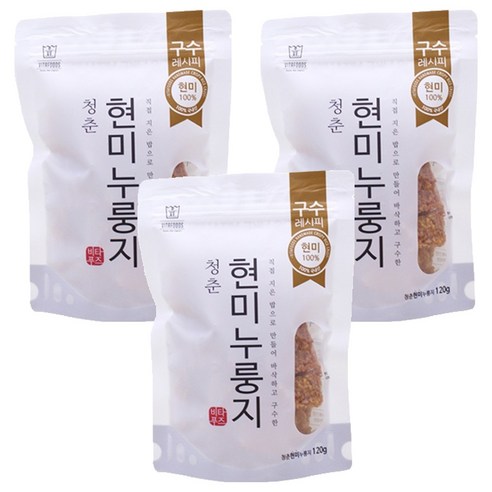 청춘누룽지 청춘 현미 누룽지