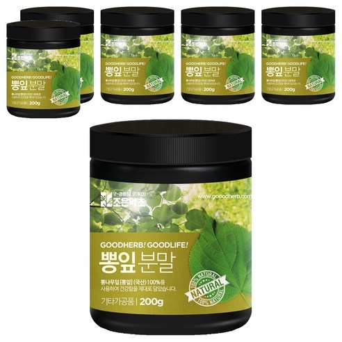 조은약초 뽕잎가루, 200g, 6개