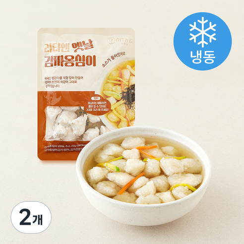 [로켓프레시] 리타엔 옛날감자 옹심이 (냉동)