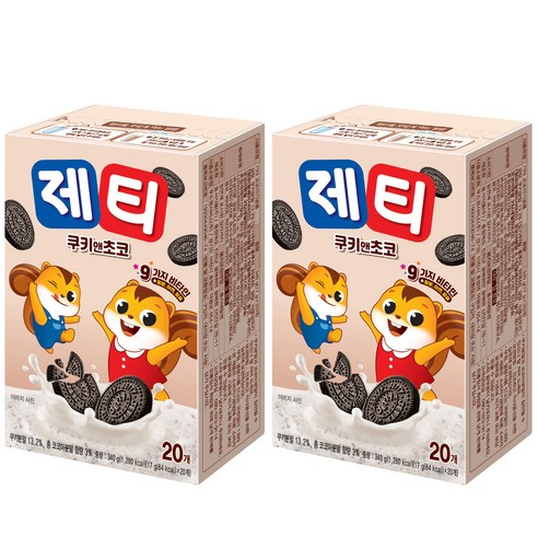 제티 쿠키 앤 초코 분말