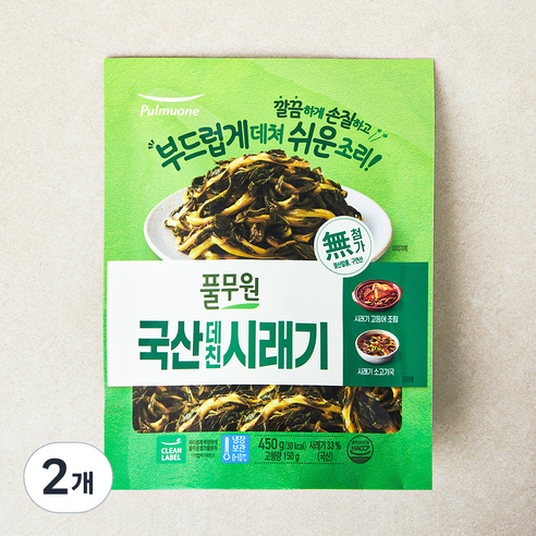 [로켓프레시] 풀무원 국내산 데친 시래기